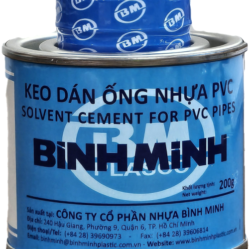 KEO DÁN ỐNG BÌNH MINH LON