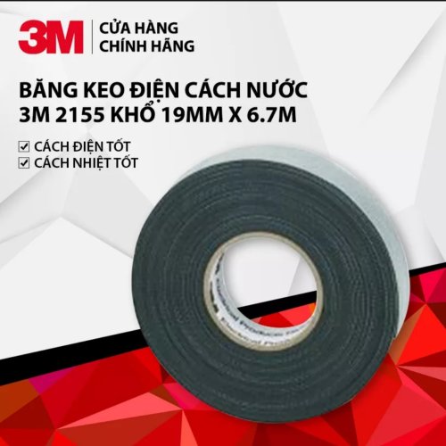 BĂNG KEO ĐIỆN 3M CÁCH NƯỚC